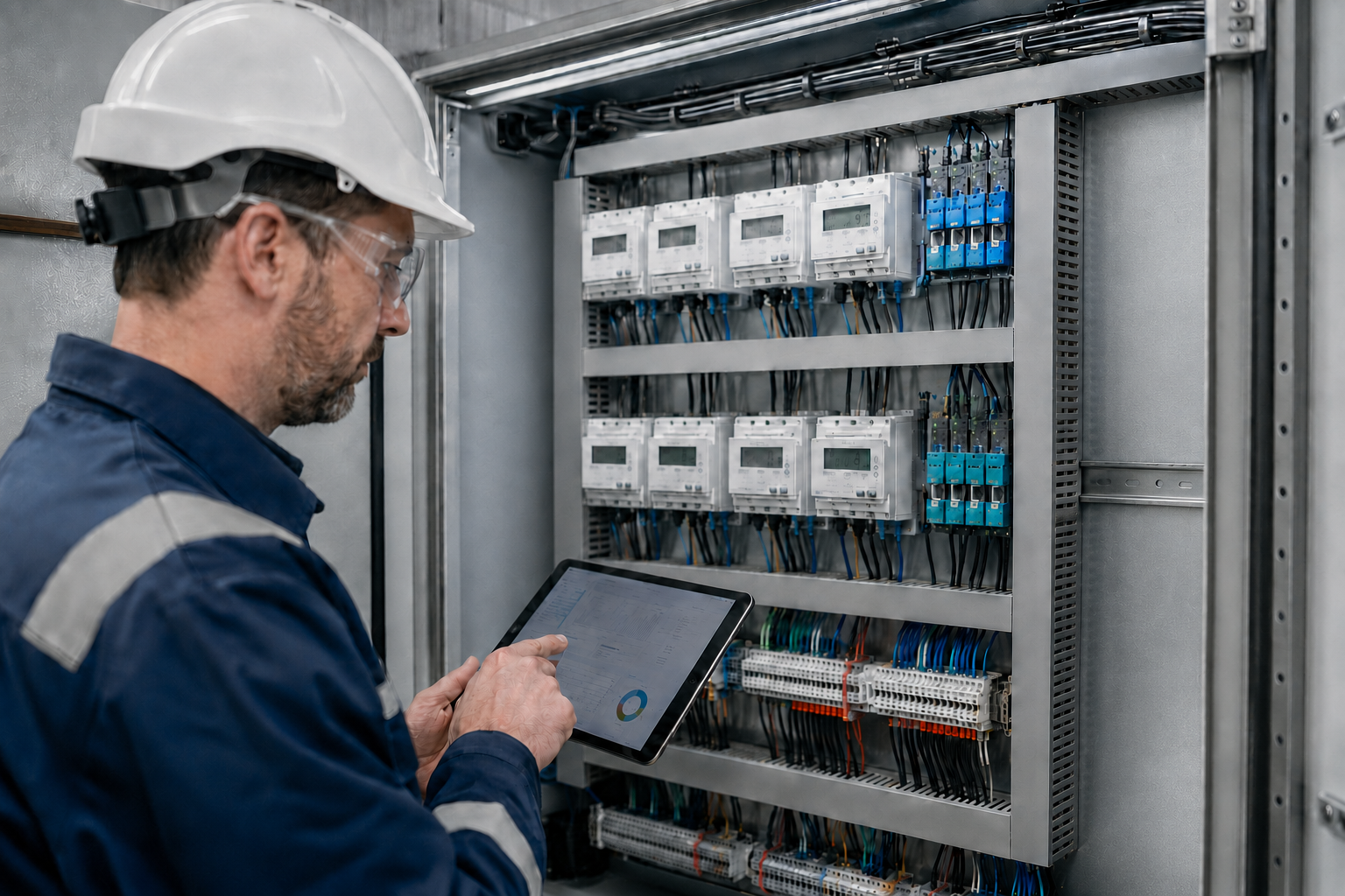 Contrôle d’une armoire de sous-comptage énergétique connectée à la GTB