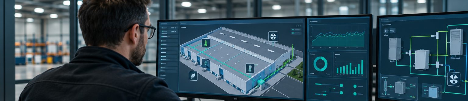 Audit GTB bâtiment logistique sur une supervision énergétique