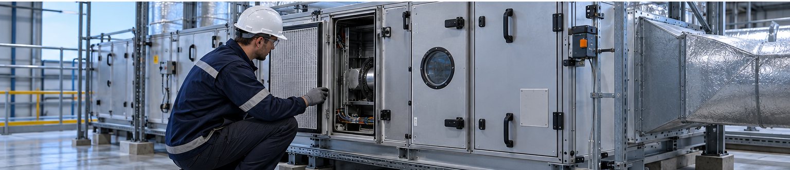 Techniciens préparant la bascule d’une GTC industrielle