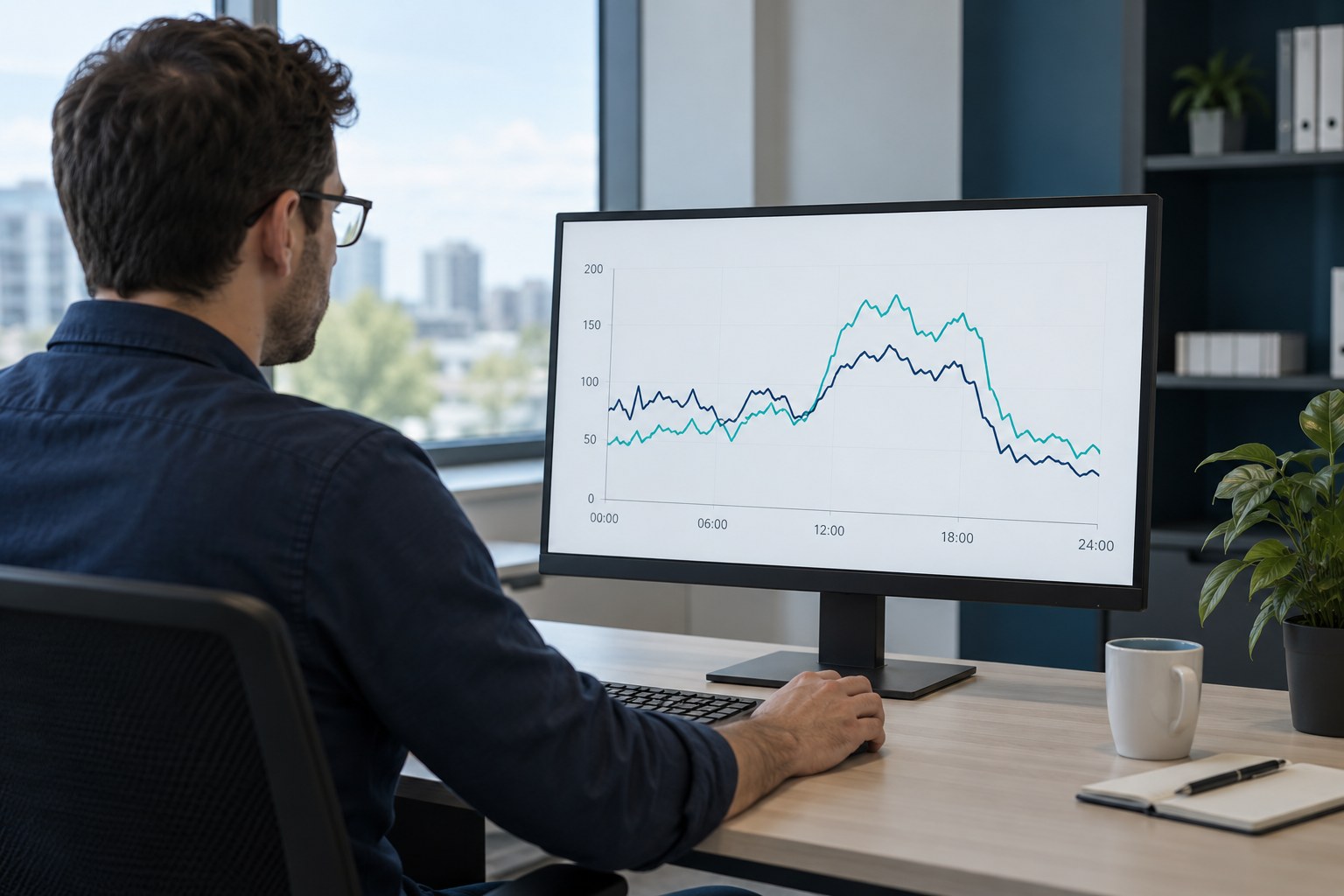 Revue de tendances horodatées dans un bureau d’études