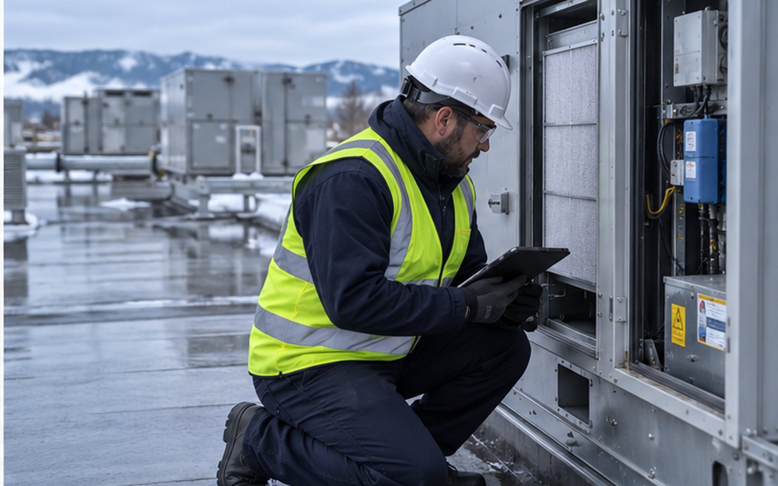 Inspection hivernale des installations CVC et de la GTB